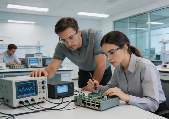 Extreme Networks R&D laboratory