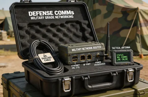 Defense network deployment case study